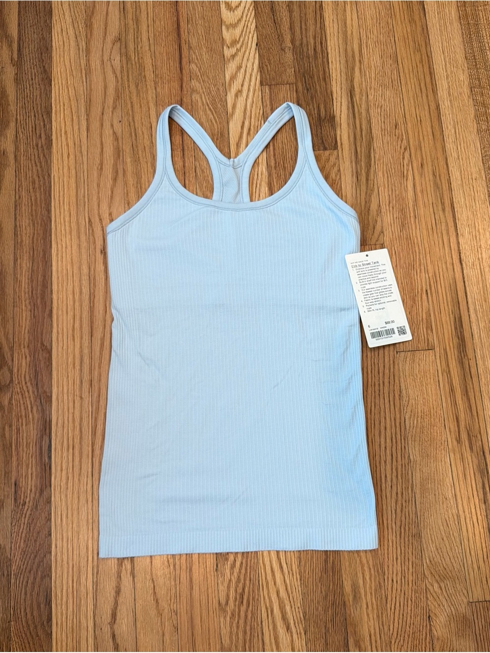 Lululemon Ebb to Street Tank Top - Size 6 - Windmill - NWT - Picture 4 of 6